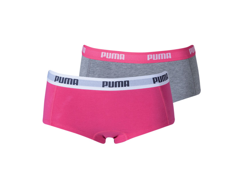 2er Pack Puma Damen Mini Shorts Unterwäsche verschiedene Farben S M L